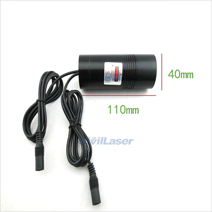 532nm 10mw Verde Adjustable Width  Laser Positioning Lamp Módulo láser Line Cross 2IN1
